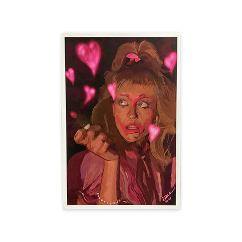 Horrifying Hot Sauce Night of the Demons Print