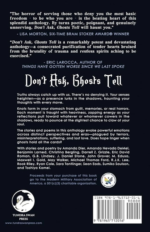 Don't Ask, Ghosts Tell: An LGBTQ+ Horror Anthology