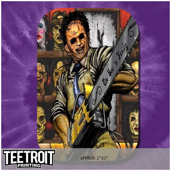 Teetroit Texas Chainsaw Massacre Magnet