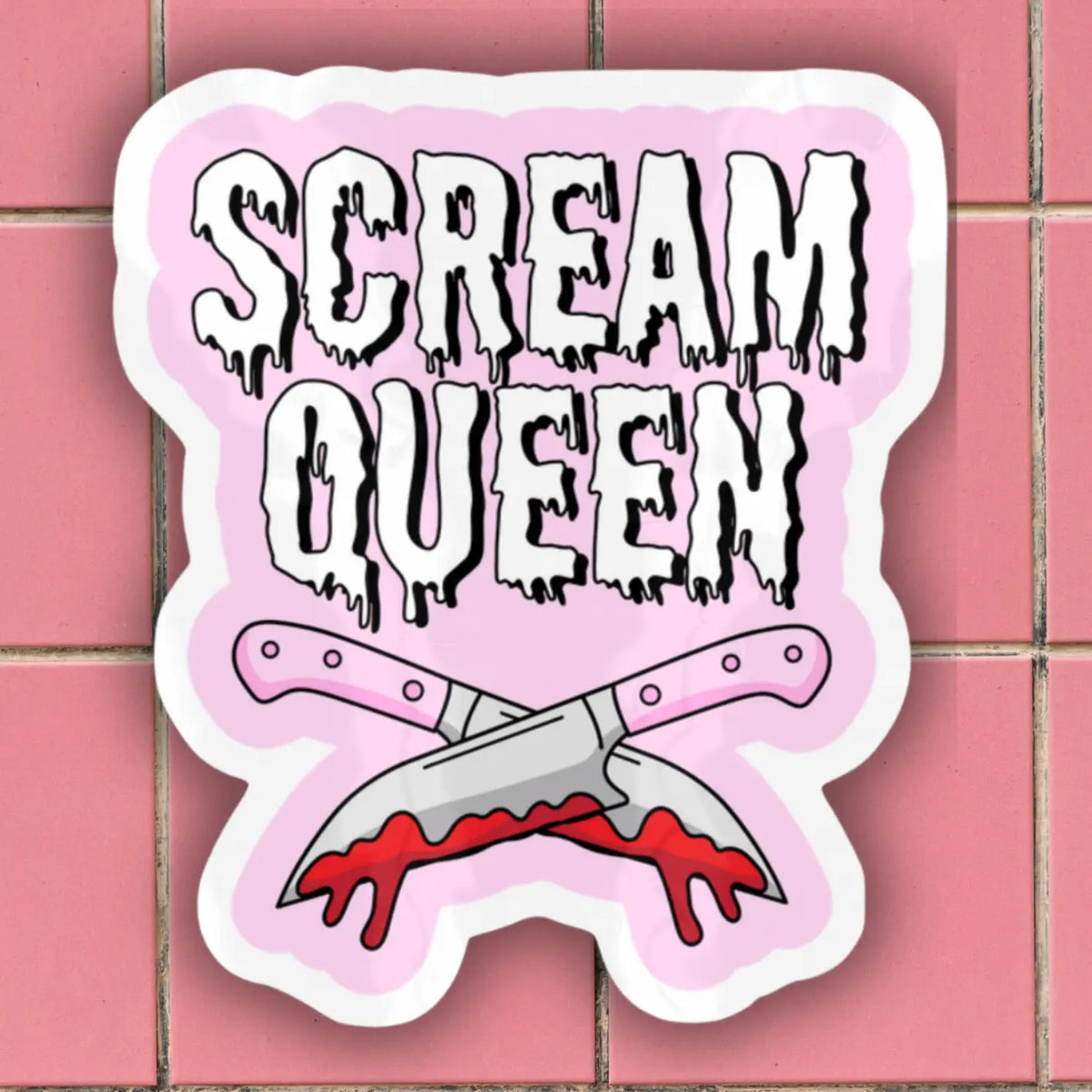 Belladonna Book Coven Scream Queen Sticker