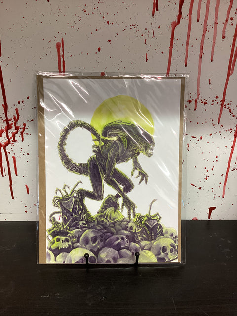 Nancran Alien Art Print