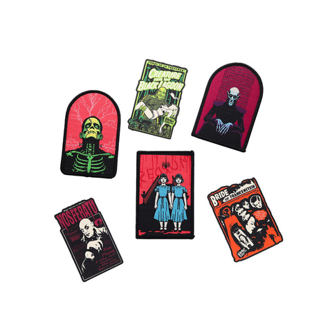 Terror Talk 3-Pack Patch and Sticker Bundle