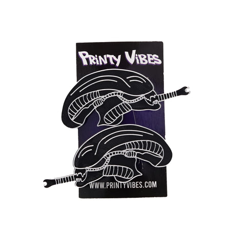 Printy Vibes Alien Hair Clip