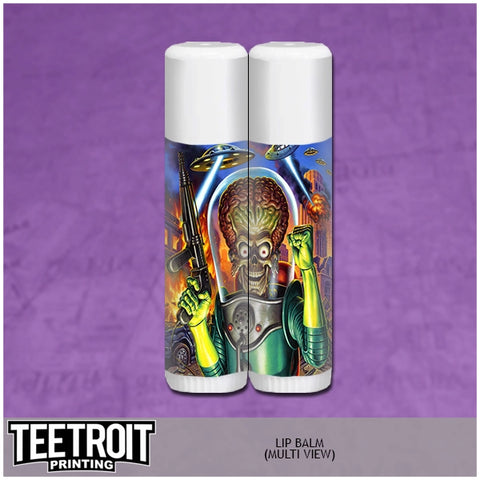 Teetroit Mars Attacks Horror Chapsticks