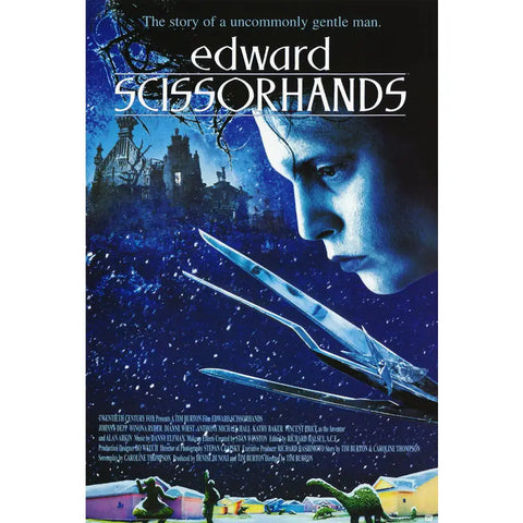 Edward Scissorhands Movie Poster 24x36