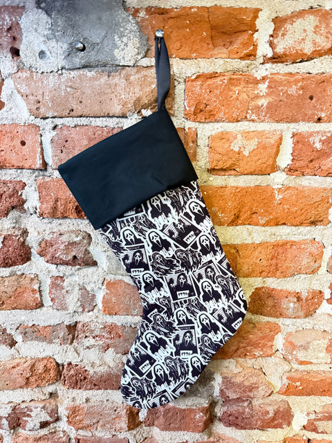 The Stitch Bitch Drippy Ghostface Stocking