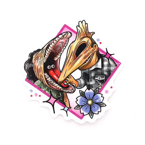 Pretty Toxic Beetlejuice Sticker