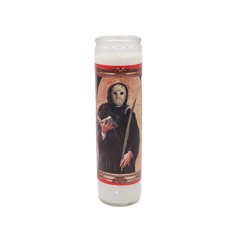 Screenmonsters Friday The 13th Saint Jason Prayer Candle