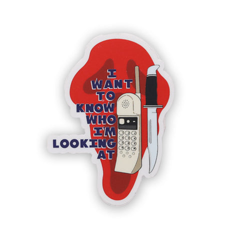The Life You Draw Scream Sticker