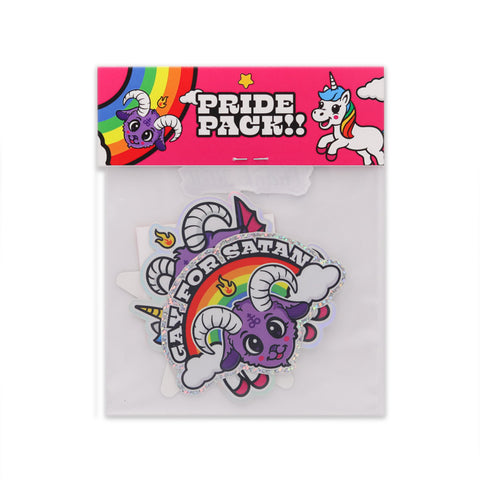 Terror Talk Shop Satanic Pride Sticker Pack
