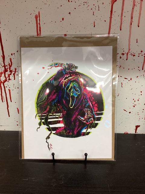 Nancran Ghostface Art Print