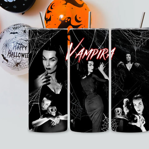Graveyard Offerings Vampira Tumbler