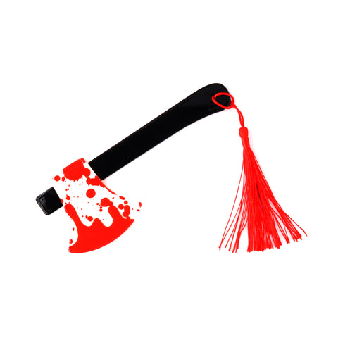 Blood Splatter Weapon Axe Bookmark