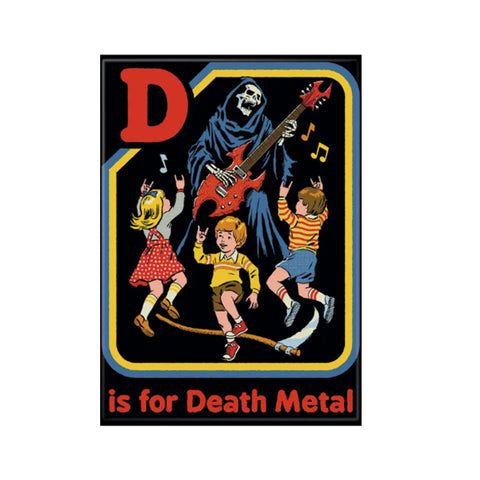 Imán Steven Rhodes D For Death Metal