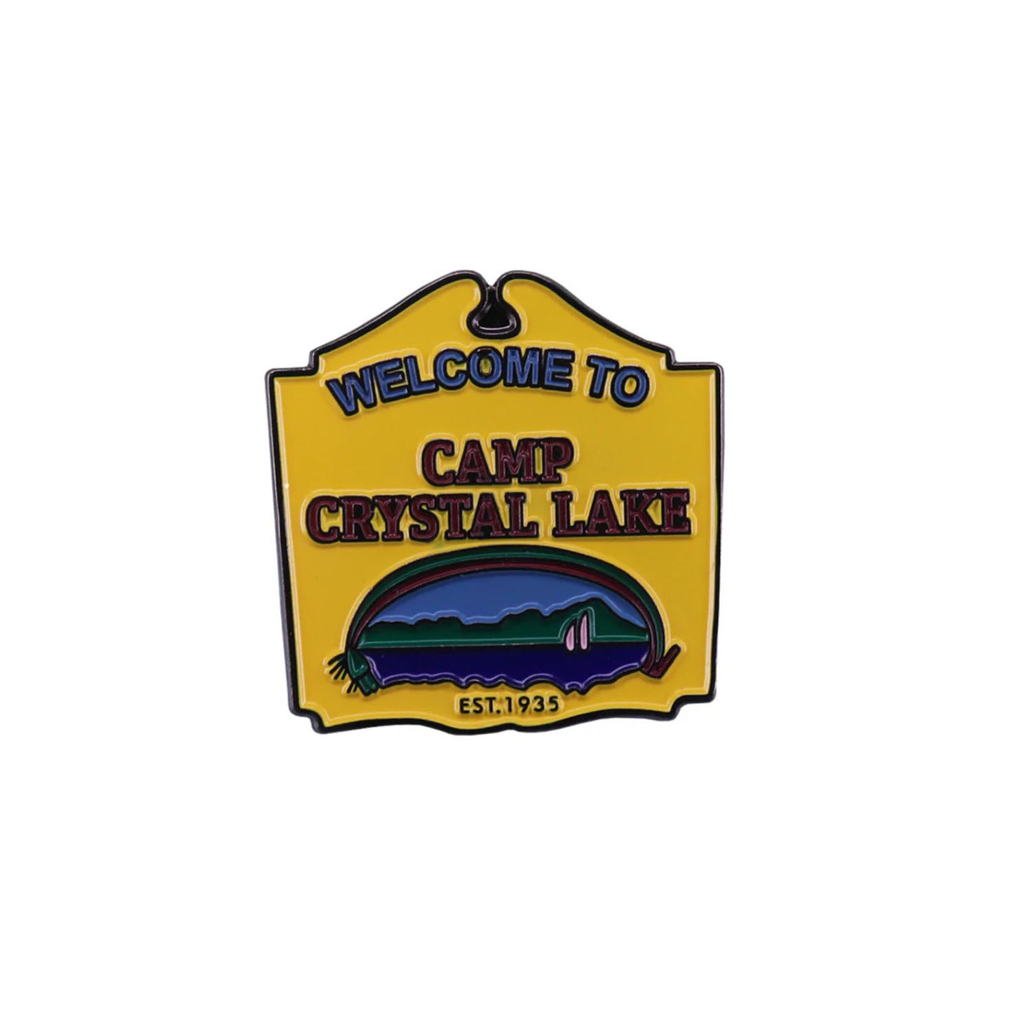 Pin Viernes 13 Campamento Crystal Lake