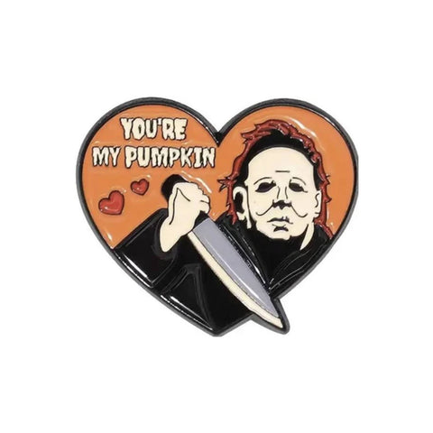 Pin de corazón "Eres mi calabaza" de Halloween