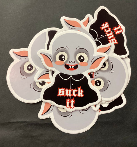 Adorrible Nosferatu “Suck It” Sticker