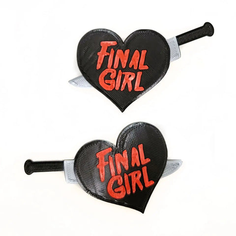 Printy Vibes Final Girl Hair Clip