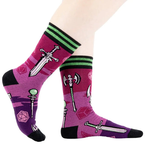 Foot Clothes Crew Socks of Wounding