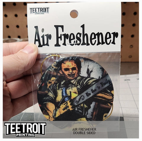 Teetroit Texas Chainsaw Massacre Horror Air Fresheners