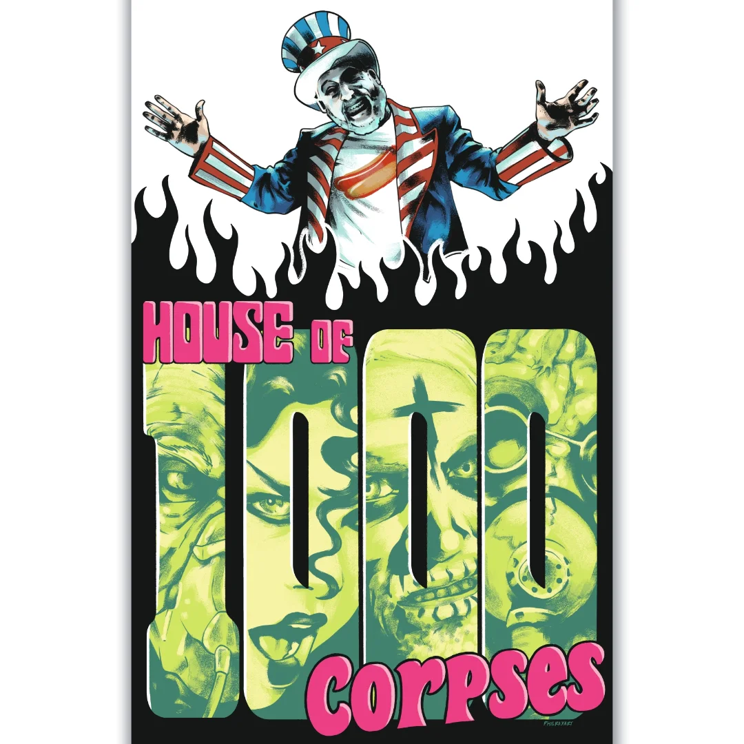 Impresión de la Casa de los 1000 Cadáveres de Phil Ray