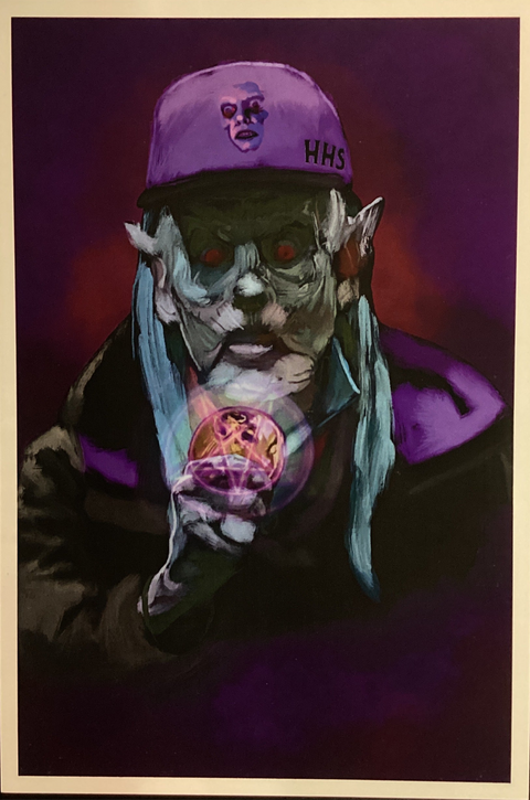 Horrifying Hot Sauce What We Do in the Shadows Print