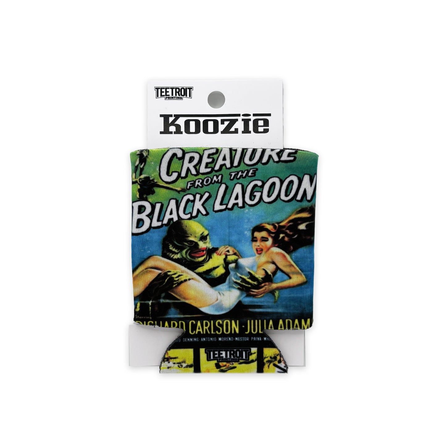 Teetroit Creature From The Black Lagoon Koozie