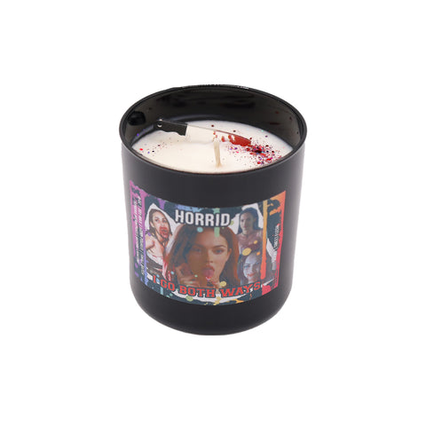 HORRID I Go Both Ways Horror Candle