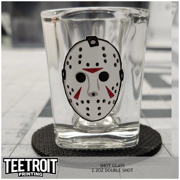 Teetroit Friday the 13th Shot Glass