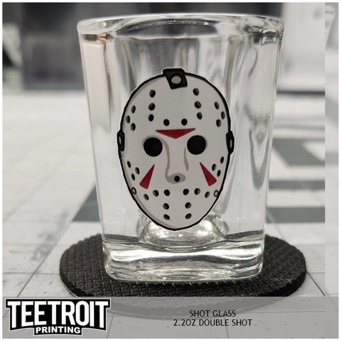 Teetroit Friday the 13th Horror Shot Glasses