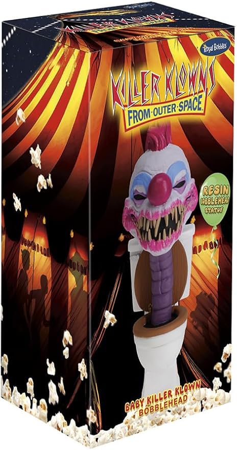 Royal Bobbles Killer Klowns from Outer Space Baby Bobble Head Doll