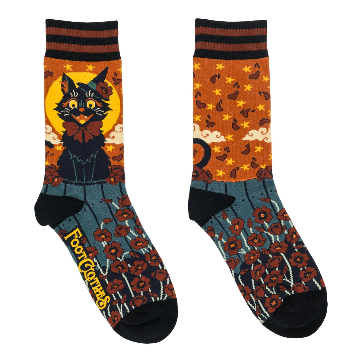 Foot Clothes Moonlight Serenade Crew Socks
