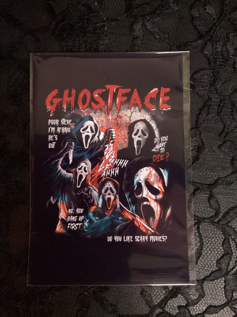 Horror Print Ghostface