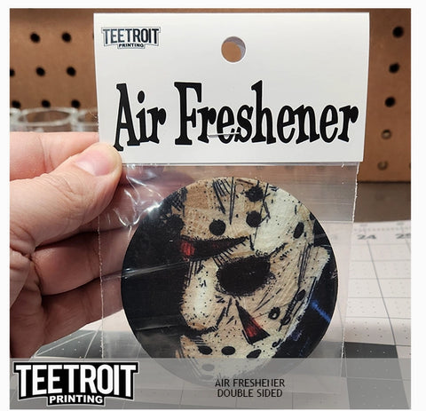 Teetroit Friday the 13th Horror Air Fresheners
