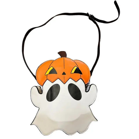 Pumpkin Ghost Crossbody Bag