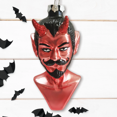 Ornamentally You Horror Ornament Devil Head