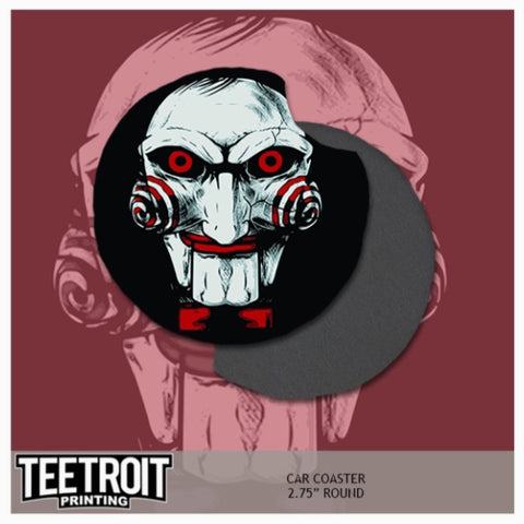 Teetroit Horror Car Coaster