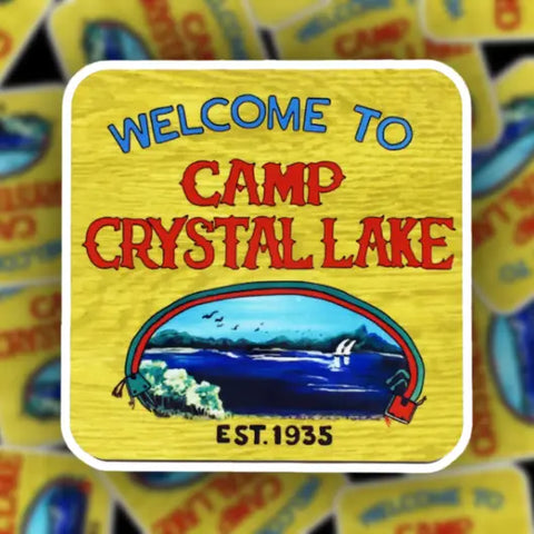Pretty Toxic Camp Crystal Lake Sticker