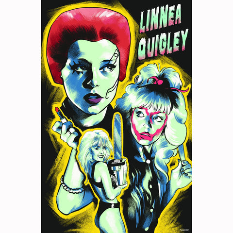 Phil Ray Art Linnea Quigley Horror Print