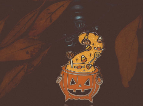 The Pickety Witch Halloween Brew Pin