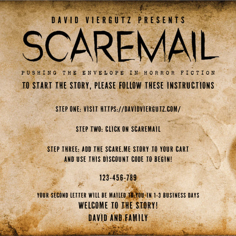 SCAREMAIL Scare Me Gift Box