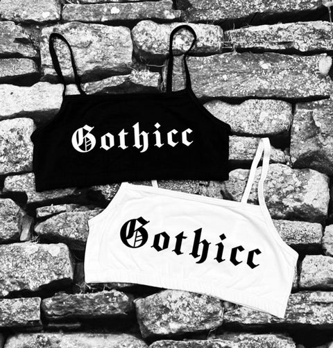 Bra Top - Gothicc