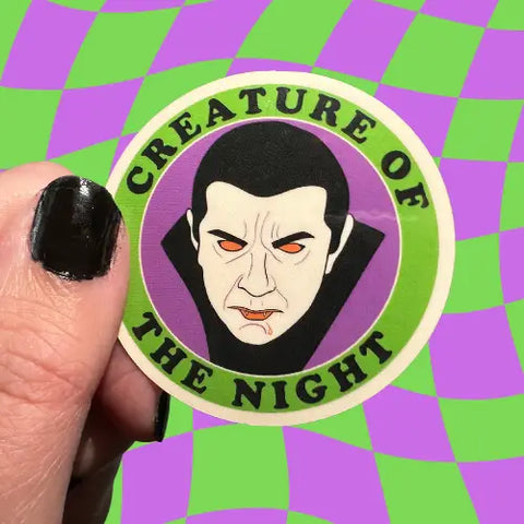 Camp Queer Creative Co. Dracula Sticker