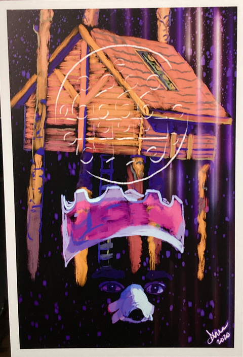 Horrifying Hot Sauce Hereditary Print