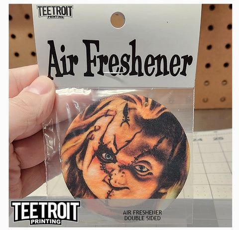 Teetroit Chucky Horror Air Fresheners
