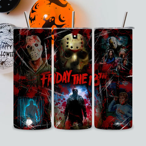 Graveyard Offerings Friday the 13th Tumbler