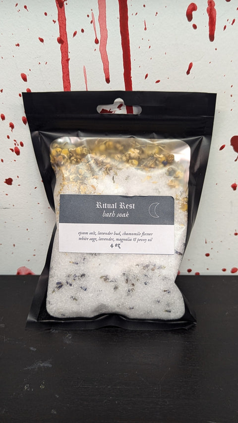 HORRID Apothecary Bath Soak Ritual Rest