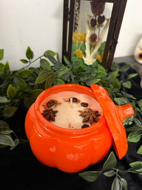 HORRID Halloween Candle Pumpkin Chai Latte