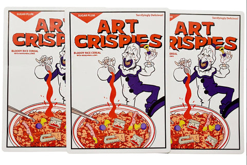 Vera’s Eyecandy Terrifier Art Crispies Sticker