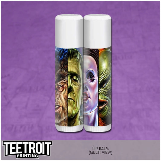 Bálsamo labial de terror de los monstruos universales de Teetroit